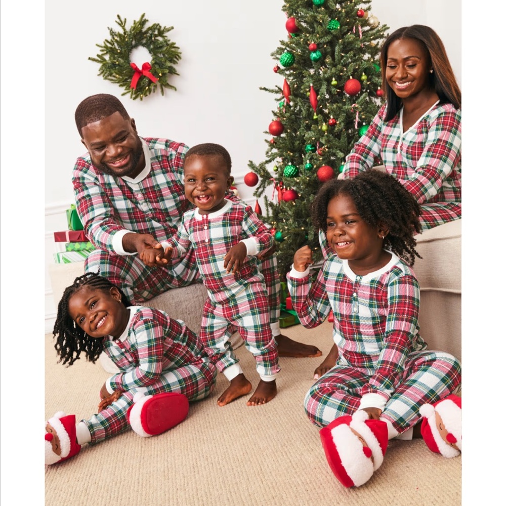 Matching Plaid Family Christmas Pajamas